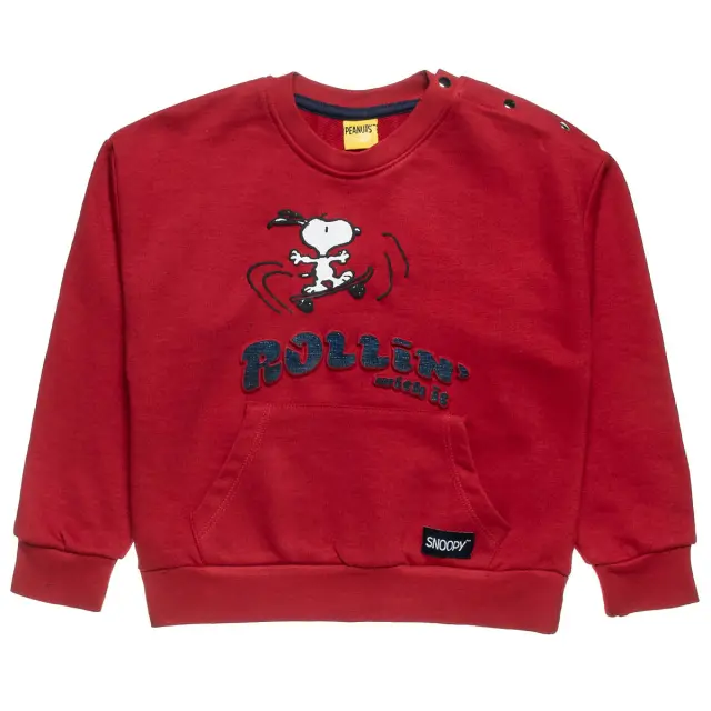 Σετ φούτερ Snoopy με ανάγλυφο σχέδιο 2
