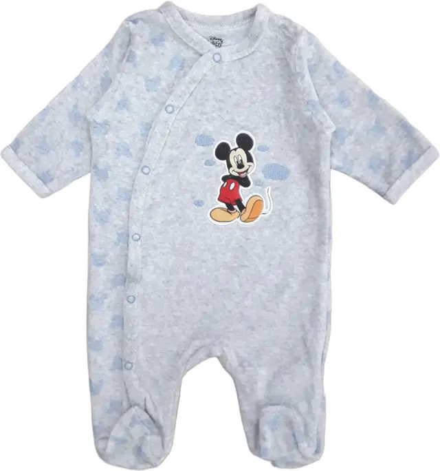 Φορμάκι Μακρυμάνικο Velour Mickey Dark Blue 8030263 - 12 M (80cm)