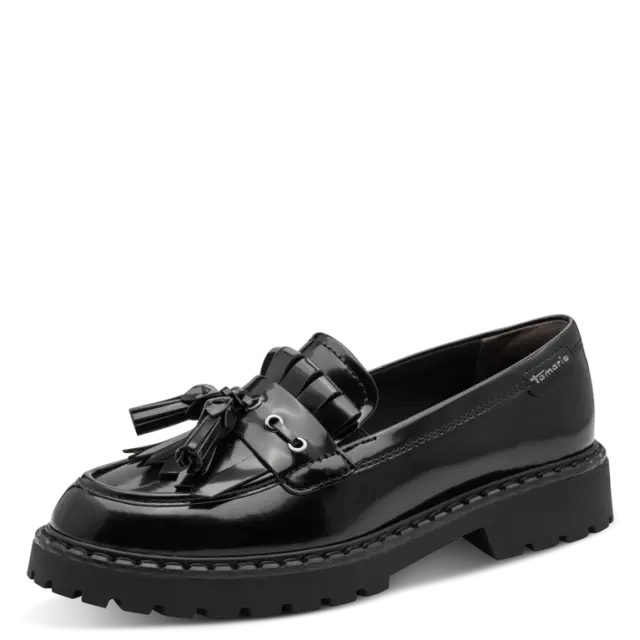 Tamaris γυναικεία παπούτσια chunky loafers 1-24353-47-1 2