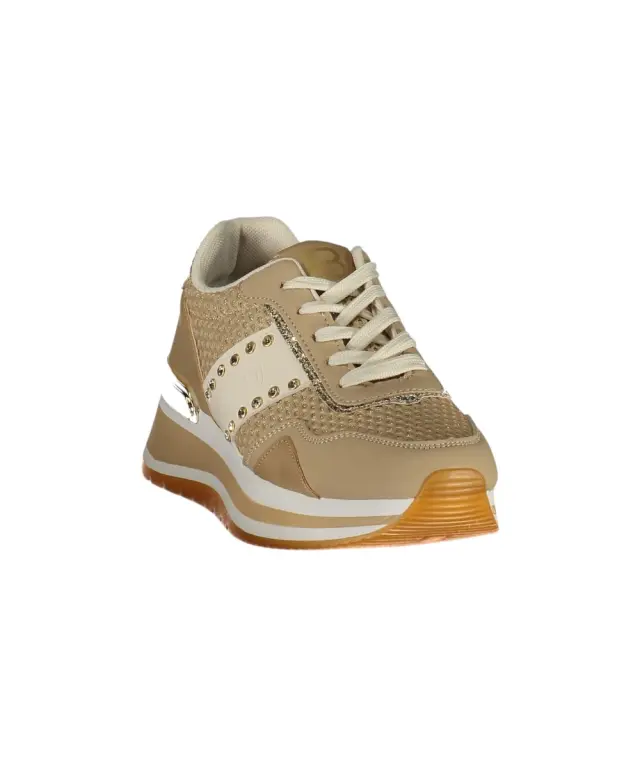 Laura Biagiotti – Γυναικεία Sneakers 9637-SAND Μπεζ 2