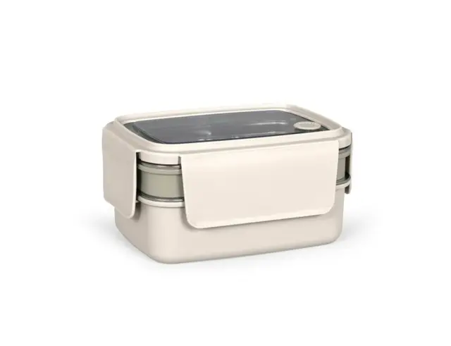 Δοχείο Φαγητού Lunch Box Livoo MEN406C με χωρητικότητα 1000ml - Beige MEN406C 2