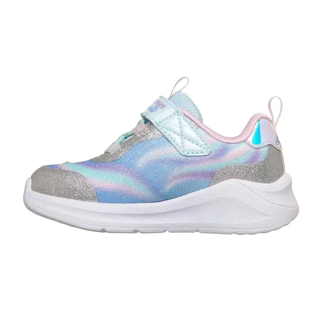 Skechers Infant's S-Lights Unicorn Chaser Μπλε - Ασημί 302298N-SMLT (Skechers) 2