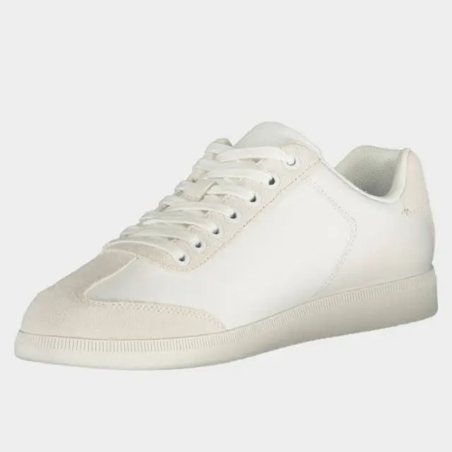 Calvin Klein - Ανδρικά Sneakers Low Cupsole Laceup Su HM0HM02069-0K4 Λευκό - 46 3