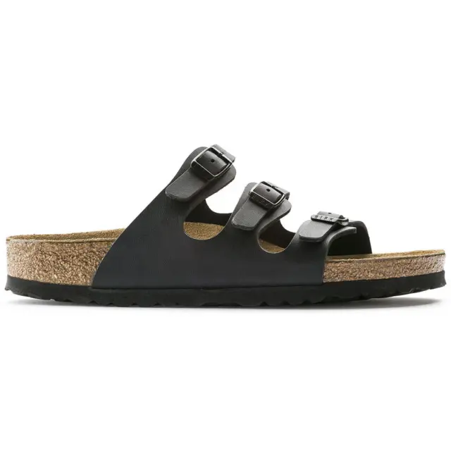 Ανατομικά Σανδάλια Birkenstock Florida Soft Footbed 0053013 Black Narrow Fit Μαύρο - 37