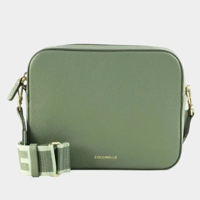 Coccinelle - Γυναικεία τσάντα Mini Tebe Crossover Bag E5MN555M301-G77 Πράσινο Ανοιχτό