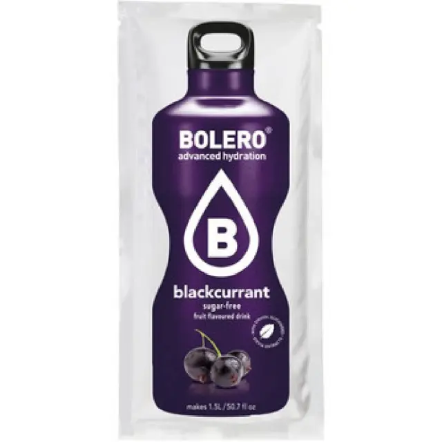 Bolero Stick Blackcurrant Χυμός Σε Σκόνη 12x3gr