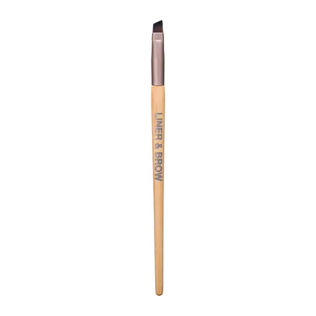 Seventeen Liner & Brow Brush Bamboo Handle