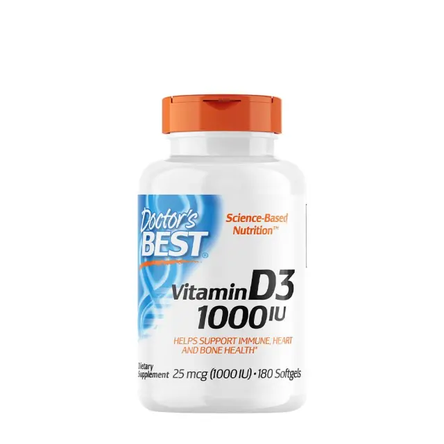 Doctor's Best Vitamin D3 1000 IU