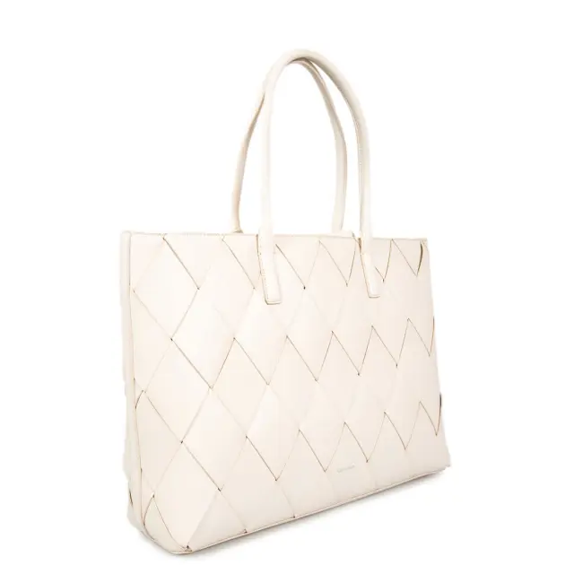 Γυναικεία Τσάντα Ώμου Calvin Klein K60K612994 67U Εκρού Μπεζ - One Size 2