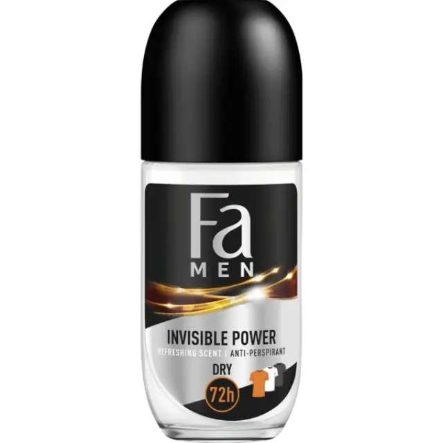 Fa Men Invisible Power Deo Roll On Αποσμητικό Ανδρών 50ml