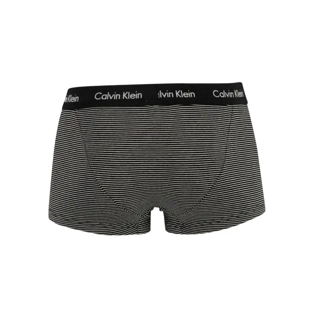 Calvin Klein Ανδρικό Boxer Stripes - Τριπλό Πακέτο, Χρώμα White- B&W Stripe- Black 3