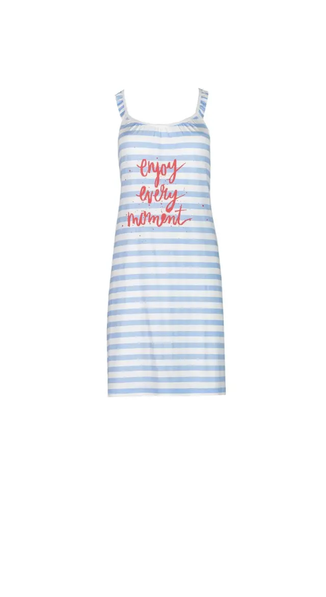 S759 - Blue Cloud - NIGHTGOWN STRIPES 3