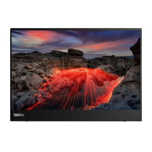 Lenovo ThinkVision M14t Gen 2 computer monitor 35.6 cm (14") 2240 x 1400 pixels 2.2K LED Touchscreen Black
