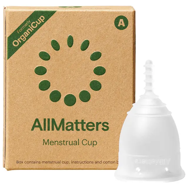 AllMatters OrganiCup Menstrual Cup Size Α, Κύπελλο Περιόδου Σιλικόνης 1τμχ