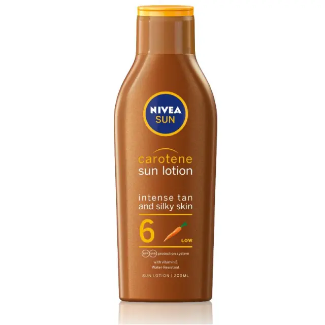 Nivea Sun Carotene Lotion SPF 6, 200ml