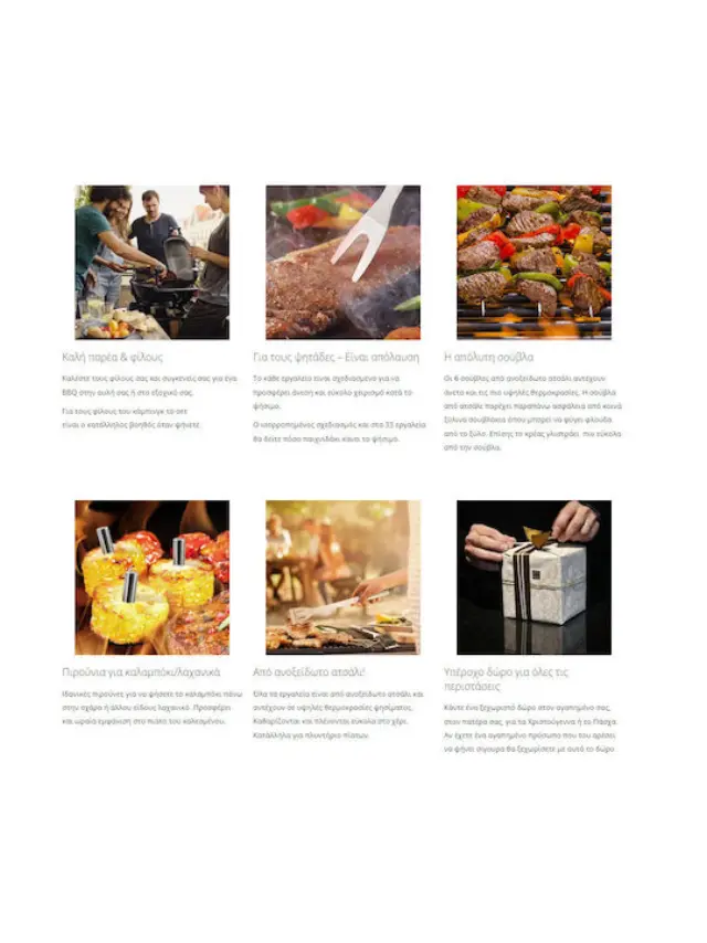 Σετ 33 Εργαλεία BBQ BBQ12 2
