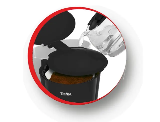 Καφετιέρα φίλτρου Tefal Vita CM1718 με ισχύ 870W και χωρητικότητα 1.25L - Black CM1718 2