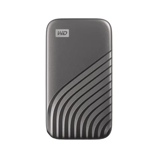 Western Digital Εξωτερικός Δίσκος SSD MyPassport 500GB USB3.2 Gen2 Space Gray (WDBAGF5000AGY-WESN)