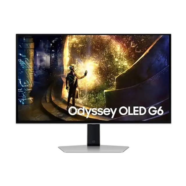 Samsung Odyssey G6 G61SD OLED HDR Monitor 27" QHD 2560x1440 240Hz με Χρόνο Απόκρισης 0.03ms GTG