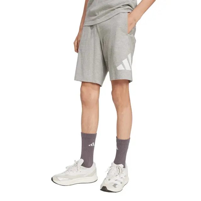 adidas Sportswear Kids Big Logo Knit 210 Short Γκρι JV9914 (adidas Sportswear) - 140