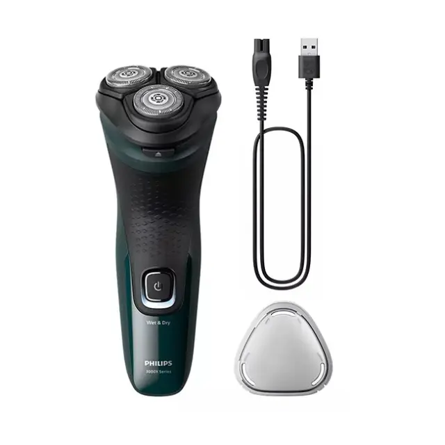 Philips Ξυριστική Μηχανή Series 3000 Dark Green (X3002/00)