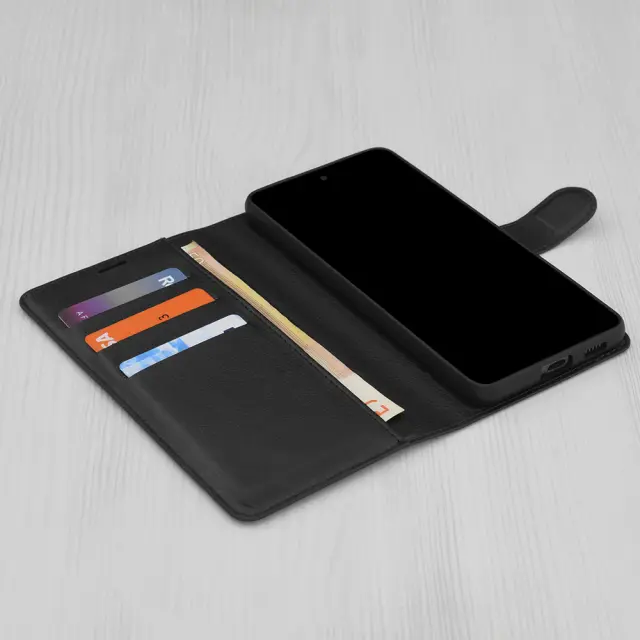 Techsuit - Leather Folio - Xiaomi Redmi 17C 5G - Black 2