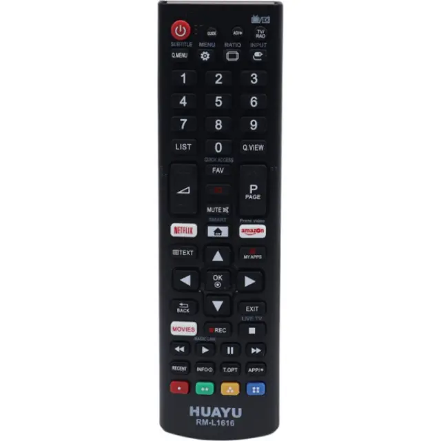 Universal Control Huayu για LG LCD/Plasma TV RM-L1616