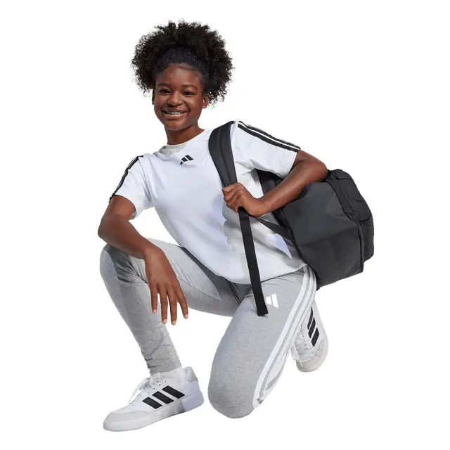 adidas Sportswear Girl's 3Stripes 230 Legging Γκρι JY0578 (adidas Sportswear) 3
