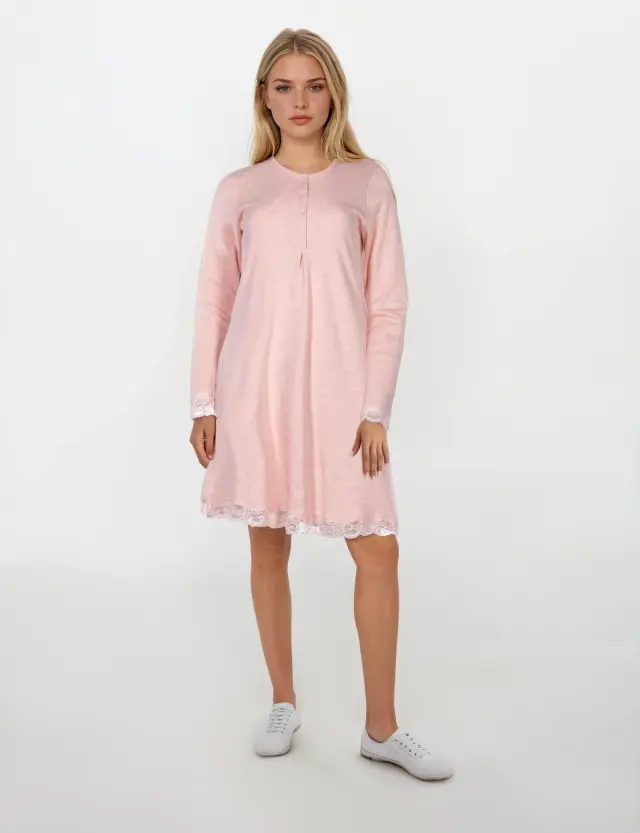 W825_N - Type - NIGHTGOWN PINK SOLID - S