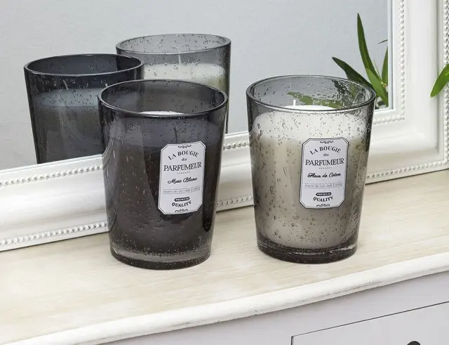 Αρωματικό κερί Home Deco Factory με διάρκεια καύσης 60 ώρες, άρωμα Cotton flower και διαστάσεις 13x16cm BO5574 3