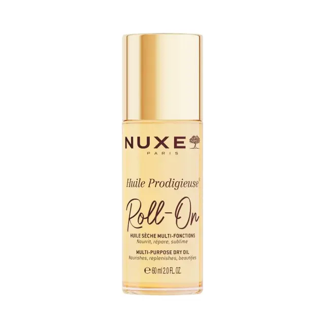 Nuxe Huile Prodigieuse Roll-On- Ξηρό Λάδι Πολλαπλών Χρήσεων σε Μορφή Roll on, 60ml
