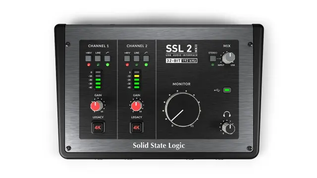 Solid State Logic SSL2 MKII - Interfaz de audio USB-C 2x2