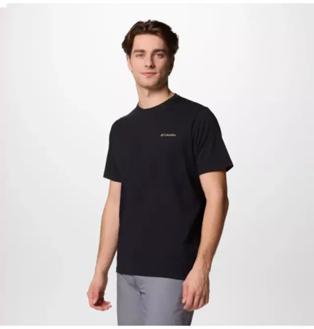 Κοντομάνικο Columbia Ανδρικό North Cascades™ SS Tee Black/Pasteled Frame - 1834041-002 - L 3