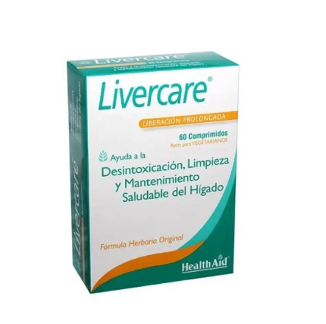 Health Aid | Liver Care | Συμπλήρωμα Διατροφής για Φυσική Αποτοξίνωση & Καθαρισμό Συκωτιού | 60 ταμπλέτες