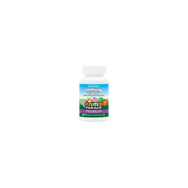 Nature's Plus Animal Kids Immune Booster, Παιδική Μασώμενη Πολυβιταμίνη για το Ανοσοποιητικό Σύστημα, 90tabs