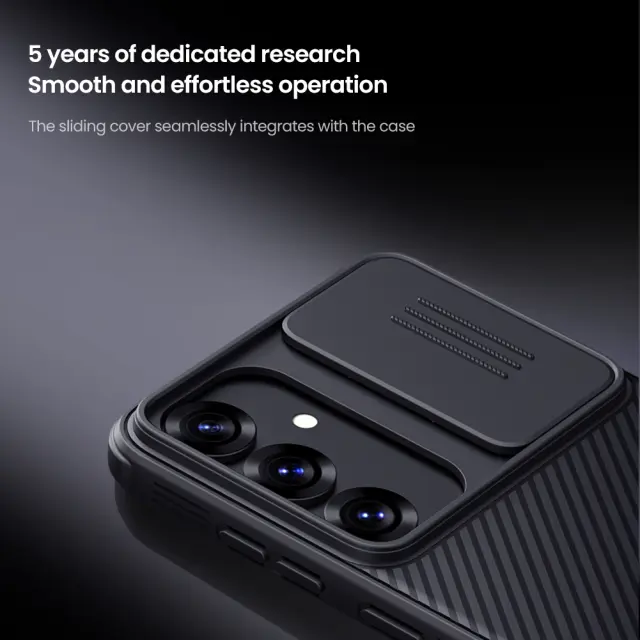 Nillkin CamShield PRO Hard Case for Samsung Galaxy S25 Black 3