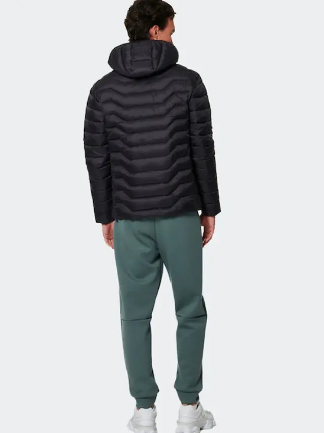 Body ActionΜπουφάν Puffer Black - 3XL 2