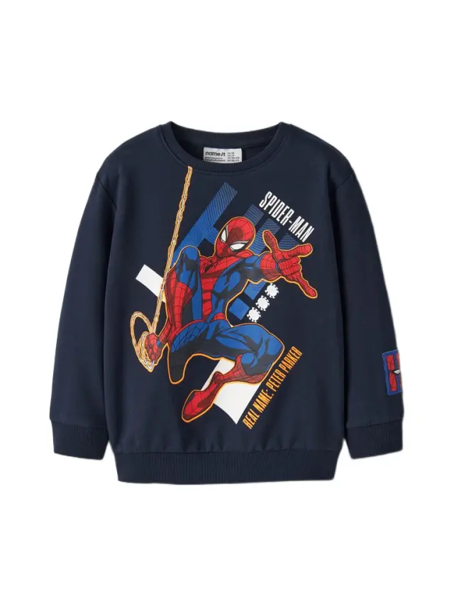 Name It παιδική φούτερ μπλούζα Spider-man για μικρό αγόρι 13255816-1