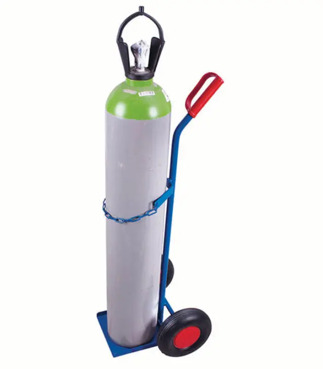 Variofit fk-1201 Καρότσι Μεταφοράς 1 Φιάλης 40-50lt για Φορτίο Βάρους 100kg 2