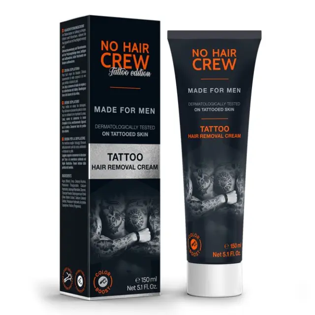 No Hair Crew Αποτριχωτική Κρέμα Tattoo Edition
