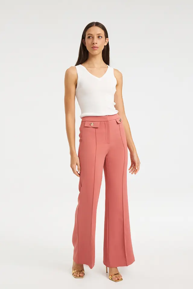 Tailored Παντελόνι με Νερβίρ DALISA TROUSERS - XS 2