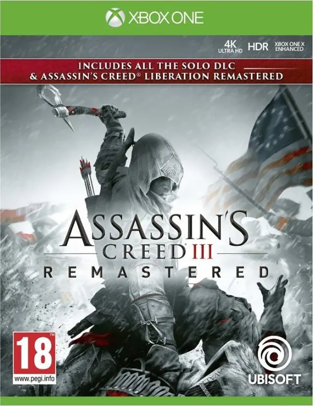 XBOX1 Assassins Creed III Remastered AND Liberation Remastered