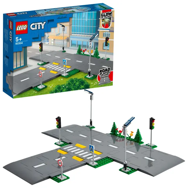 Lego City: Road Plates για 5+ ετών (60304) (LGO60304)