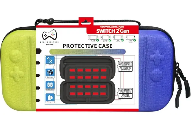 Deep Explorer - Protective Case Blue - Nintendo Switch 2