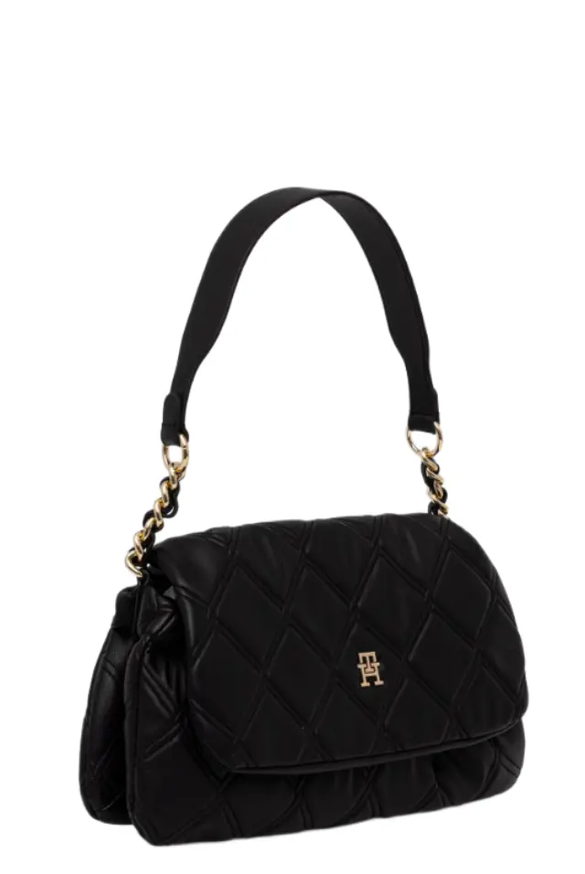 TommyHilfiger γυναικεία καπιτονέ τσάντα ώμου FEMININE SHOULDER BAG AW0AW18717-1 - OS 2