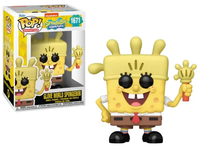 Φιγούρα Funko Pop! Animation: SpongeBob SquarePants - Glove World SpongeBob #1671 Vinyl Figure 2