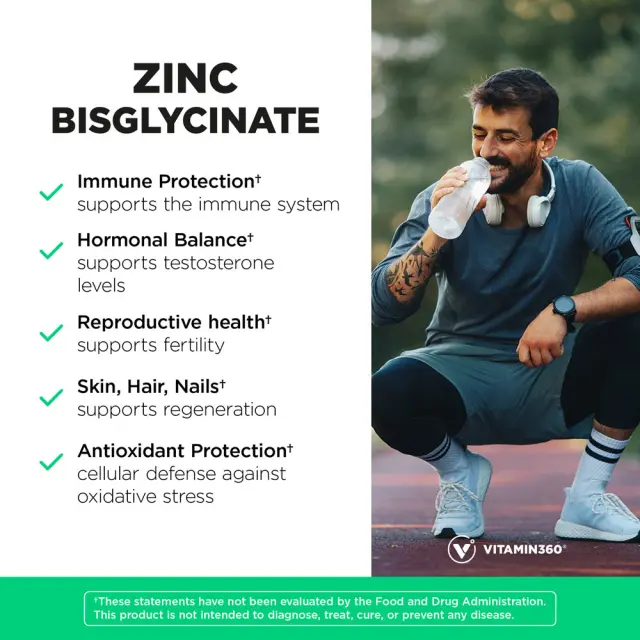 Vitamin360 Zinc Bisglycinate 50 mg 3