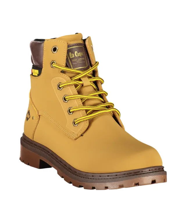 Lee Cooper - Ανδρικά Μποτάκια Dakota LCM629105-1802 Μουσταρδί 3
