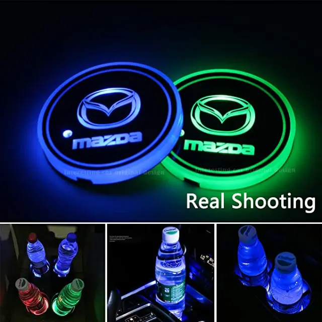 Φωτάκι Led ποτηροθήκης Mazda με 7 χρώματα - 1τμχ OEM