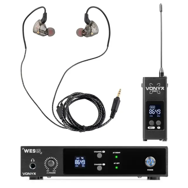 VONYX WES15 ΑΣΥΡΜΑΤΟ ΣΥΣΤΗΜΑ IN EAR